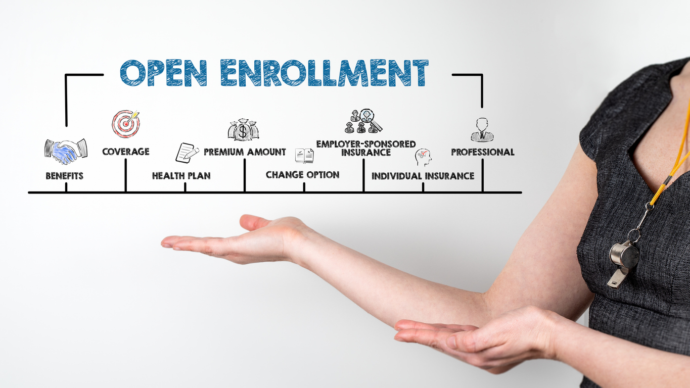 Open Enrollment concept.