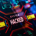 System hacked. Internet security