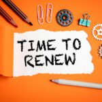 Time to renew.